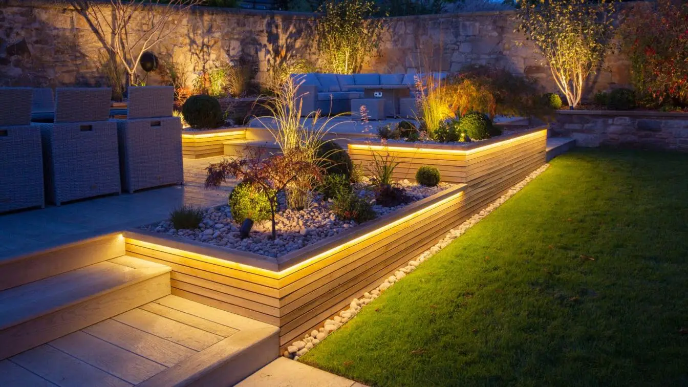 Outdoor lighting by Terraform Land Co.